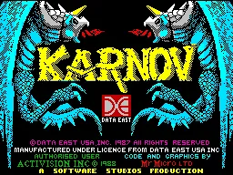 Karnov screenshot