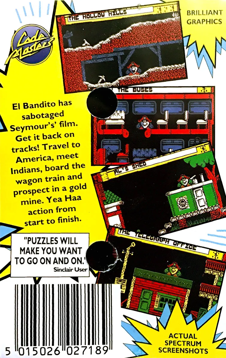 Wild West Seymour box back