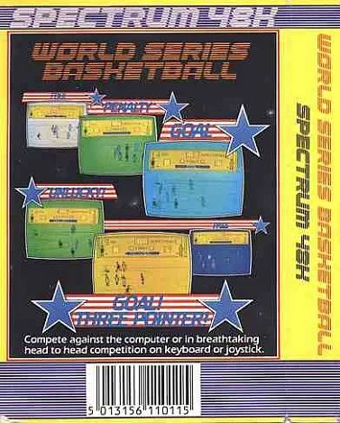 World Series Basketball box back