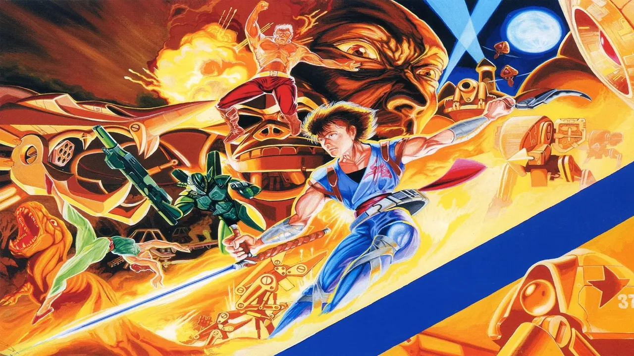 Backdrop artwork for Strider
