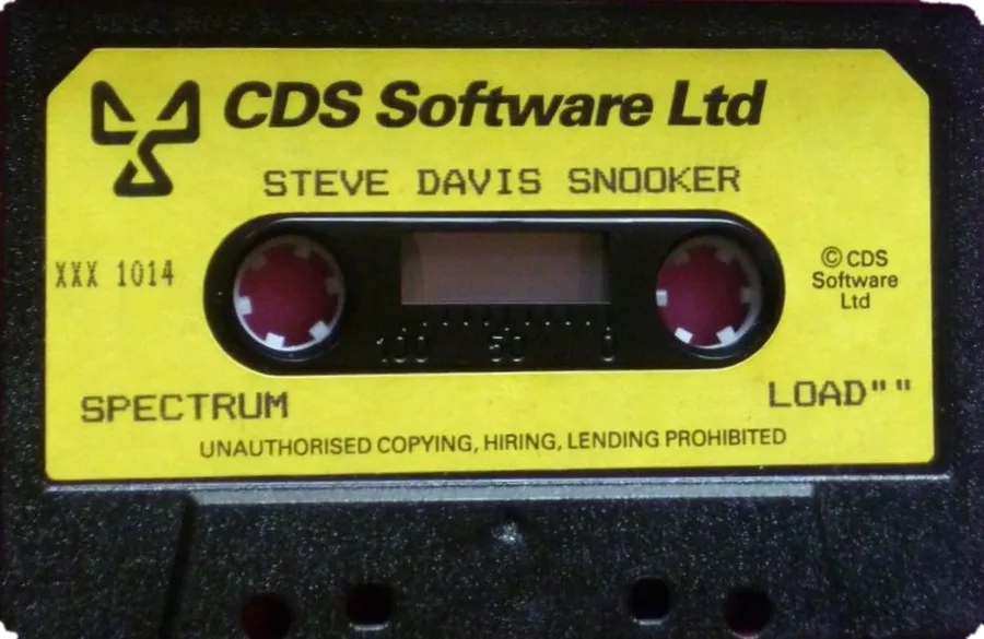 Steve Davis Snooker cart