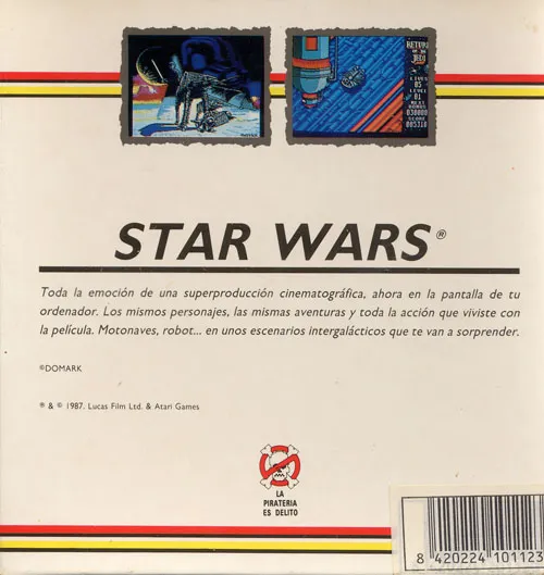 Star Wars box back