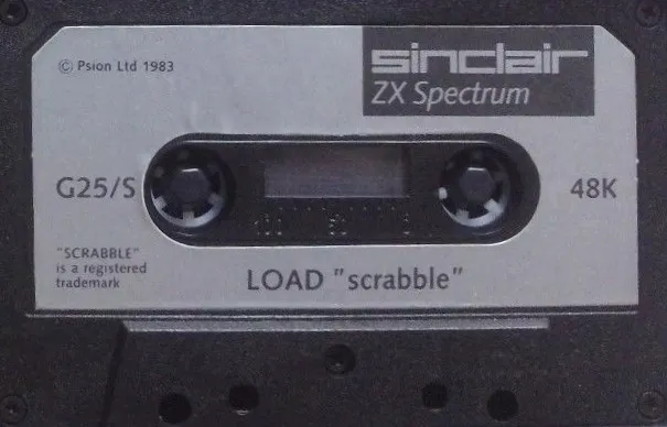 Computer Scrabble cart