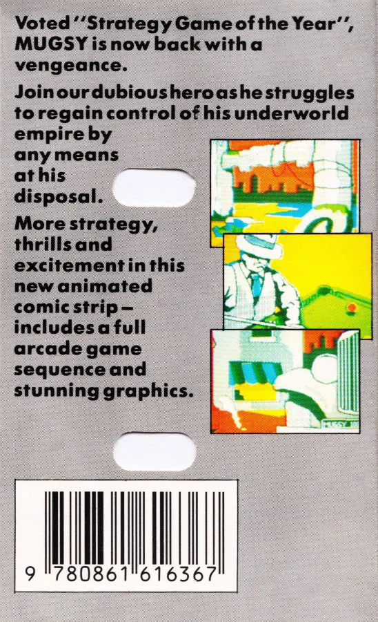 Mugsy's Revenge! box back