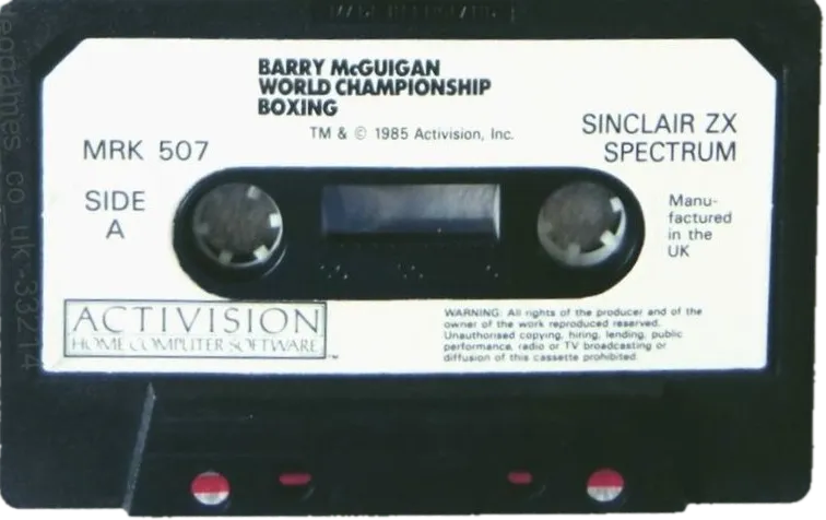 Barry McGuigan World Championship Boxing cart