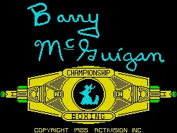 Backdrop artwork for Barry McGuigan World Championship Boxing