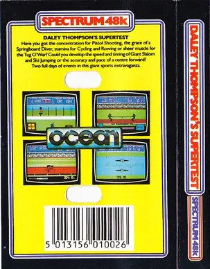 Daley Thompson's Super-Test box back