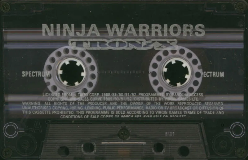 The Ninja Warriors cart