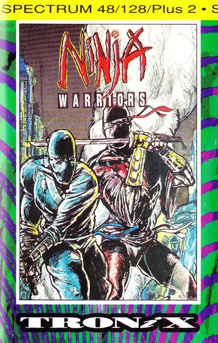 The Ninja Warriors box art