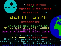 Backdrop artwork for Death Star Interceptor