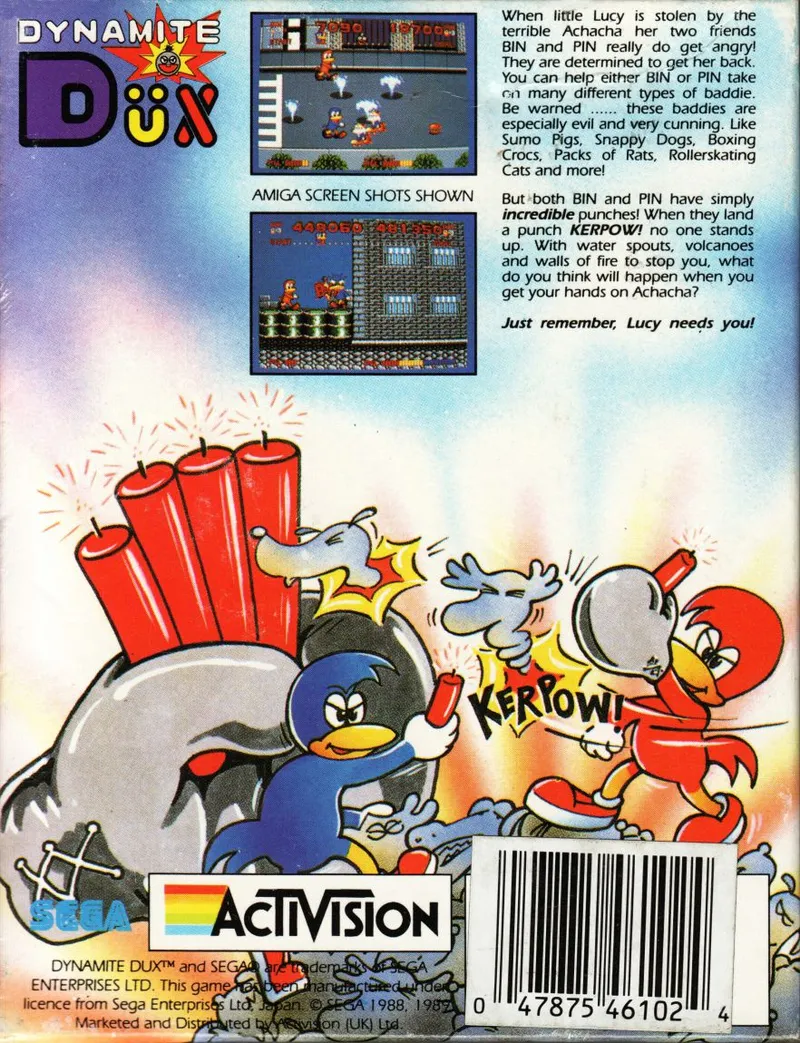 Dynamite Düx box back