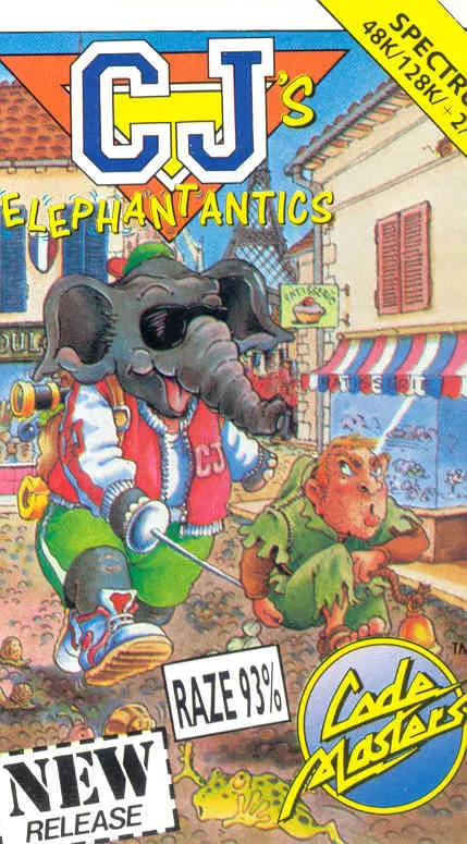CJ's Elephant Antics box art