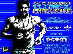 Daley Thompson's Olympic Challenge screenshot