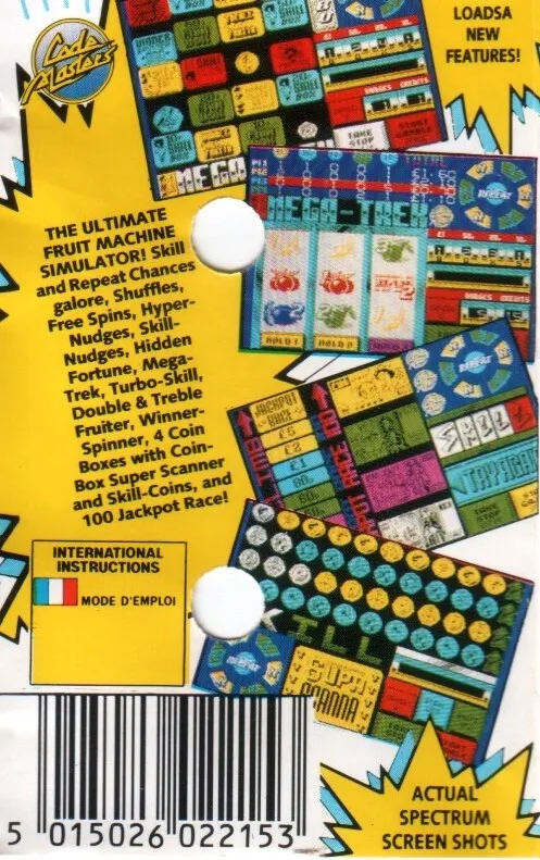 Fruit Machine Simulator 2 box back