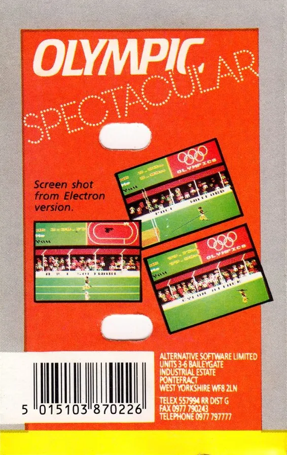 Micro Olympics box back