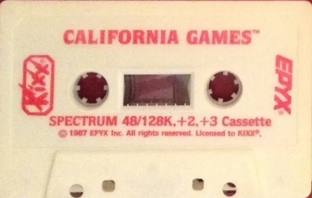 California Games cart