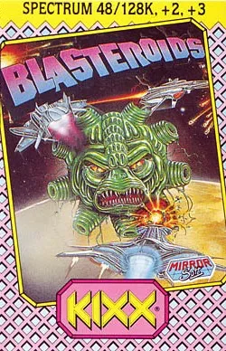 Blasteroids box art