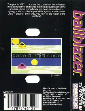 Ballblazer box back