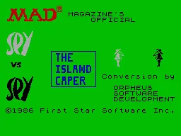 Spy vs Spy II: The Island Caper screenshot