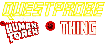 Questprobe featuring Human Torch and the Thing logo