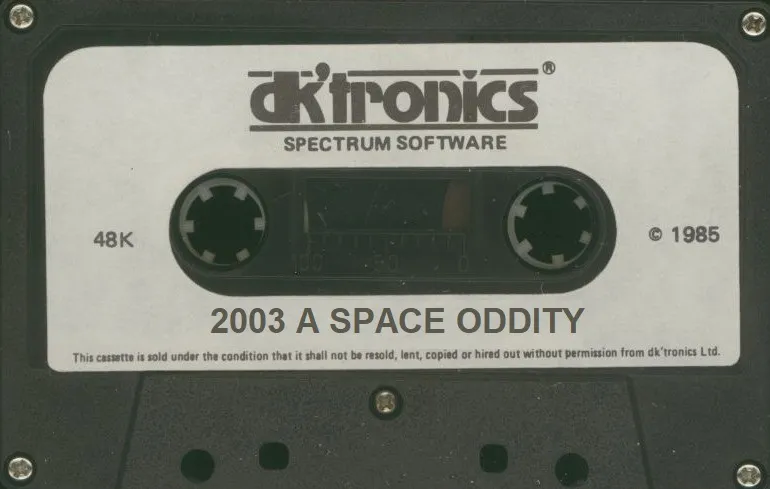 2003: A Space Oddity cart
