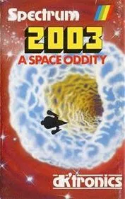 2003: A Space Oddity cover art for Sinclair ZX Spectrum