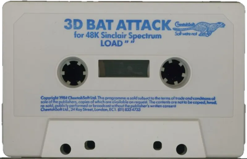 3D Bat Attack cart