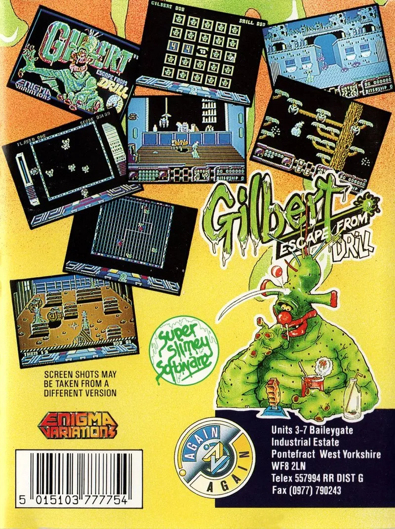 Gilbert: Escape From Drill box back