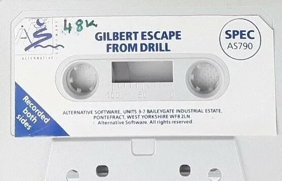 Gilbert: Escape From Drill cart