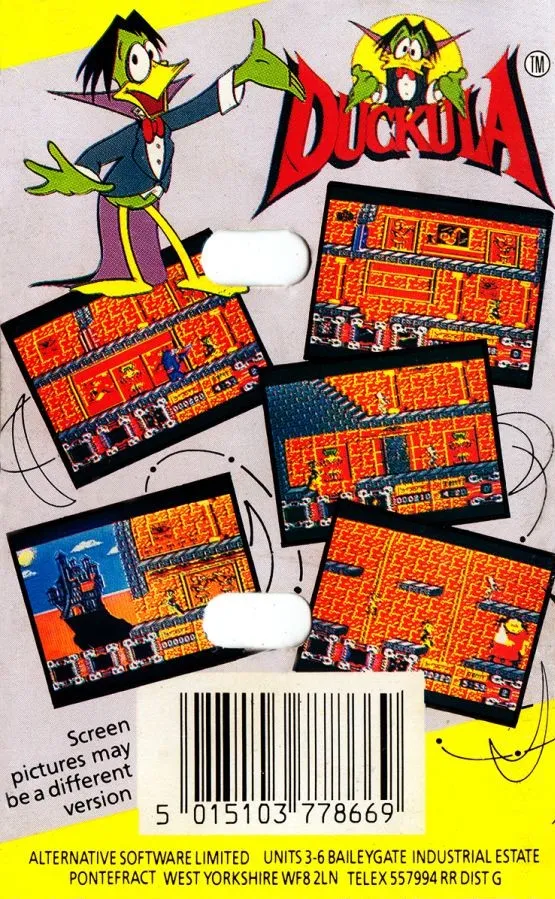 Count Duckula in No Sax Please: We're Egyptian box back