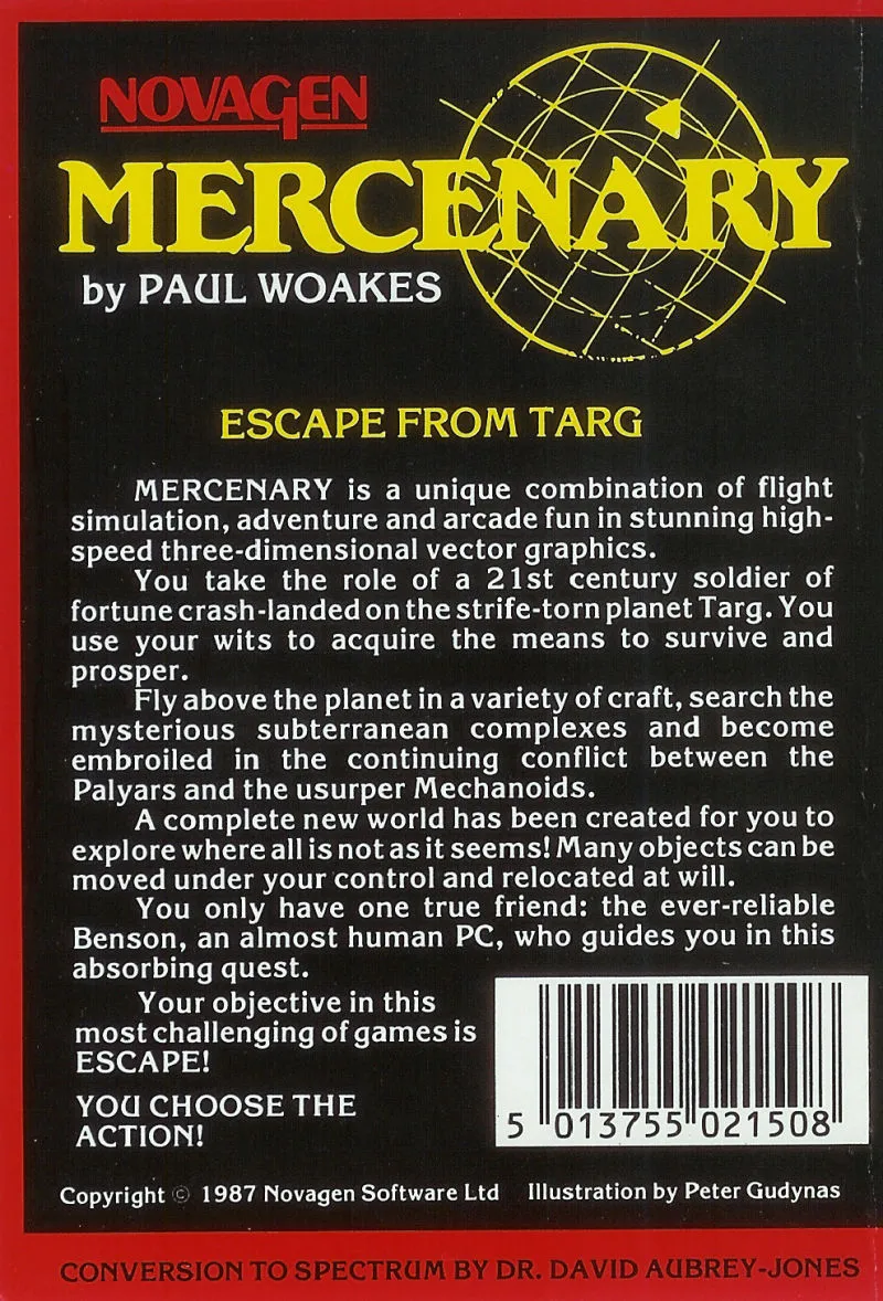 Mercenary box back
