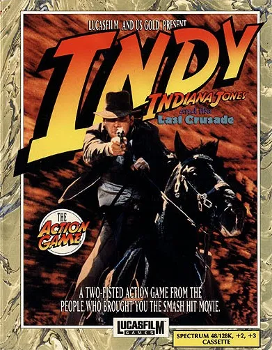 Indiana Jones and the Last Crusade: The Action Game box art