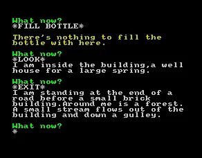 Backdrop artwork for Colossal Cave Adventure