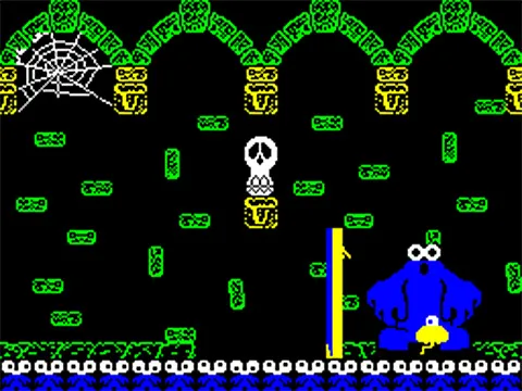 Backdrop artwork for Through the Trap Door