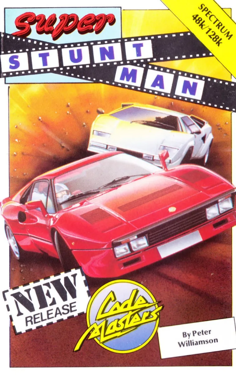 Super Stunt Man box art