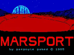 Marsport screenshot