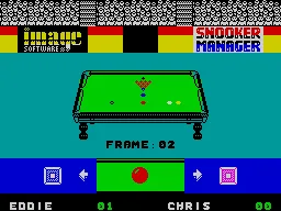 Backdrop artwork for Snooker Manager