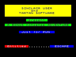 Escape screenshot
