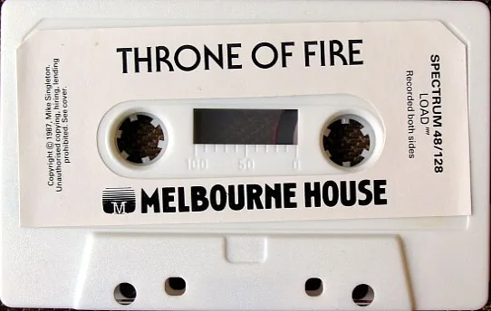 Throne of Fire cart