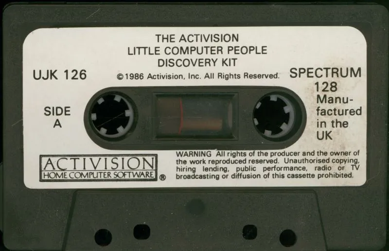 Little Computer People cart