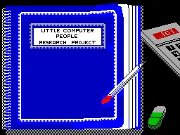 Little Computer People screenshot