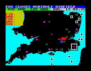 Backdrop artwork for Battle of Britain (Microgame Simulations)