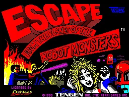 Escape from the Planet of the Robot Monsters screenshot