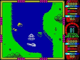 Backdrop artwork for Dizzy: Down the Rapids