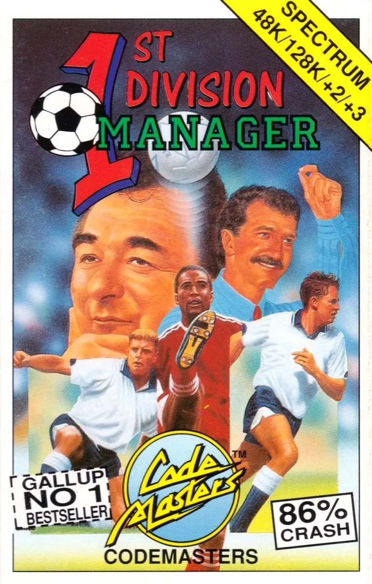 1st Division Manager box art