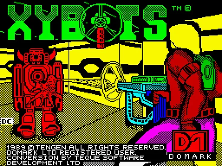 Xybots screenshot