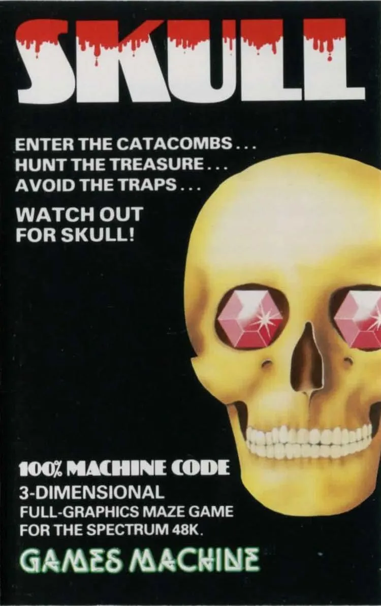 Skull box art