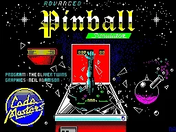 Backdrop artwork for Advanced Pinball Simulator