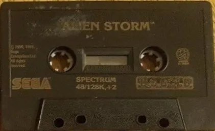 Alien Storm cart