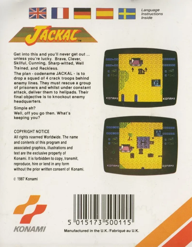 JACKAL box back